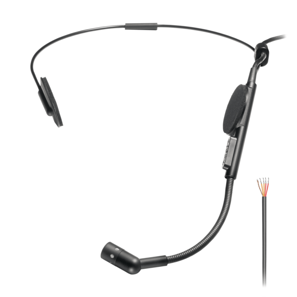 ATM73AC CARDIOID CONDENSER HEADWORN MICROPHONE WITH 55" UNTERMINATED CABLE